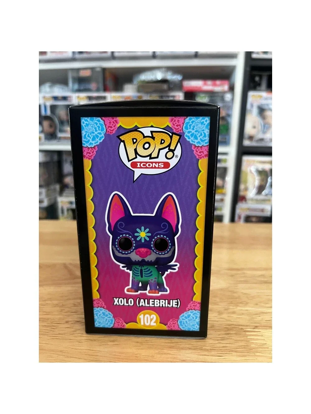 Xolo (Alebrije) Funko Pop #102 Día de Muertos Day Dead Icons Celebration of Life